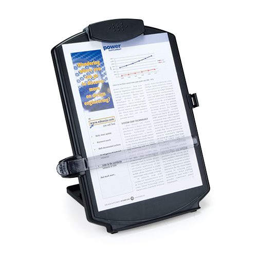 LBHMS Desktop Copy Holder Adjustable Foldable A4 Document Copyholders with Line 