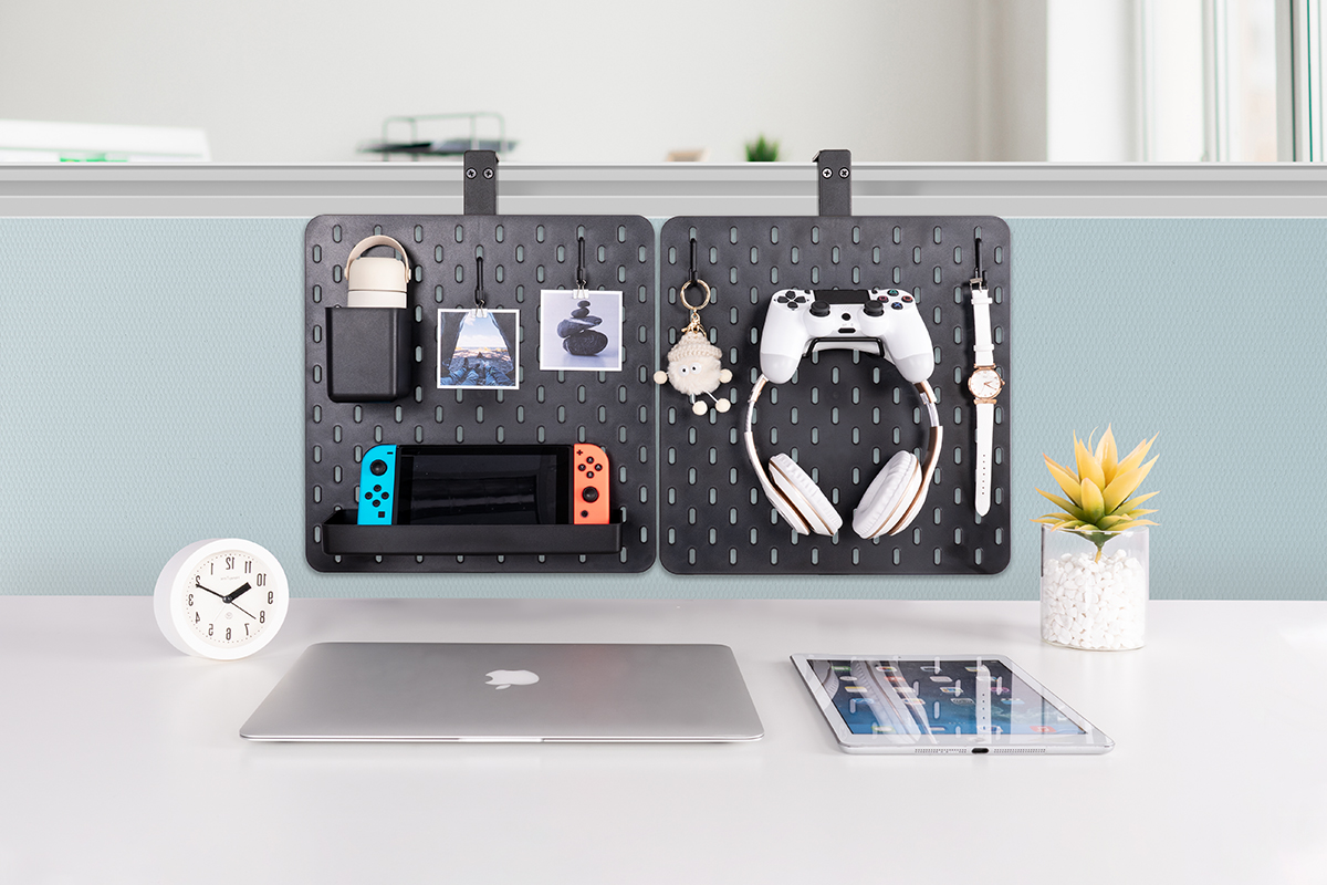 CLAMP-ON ORGANIZATION BOARD